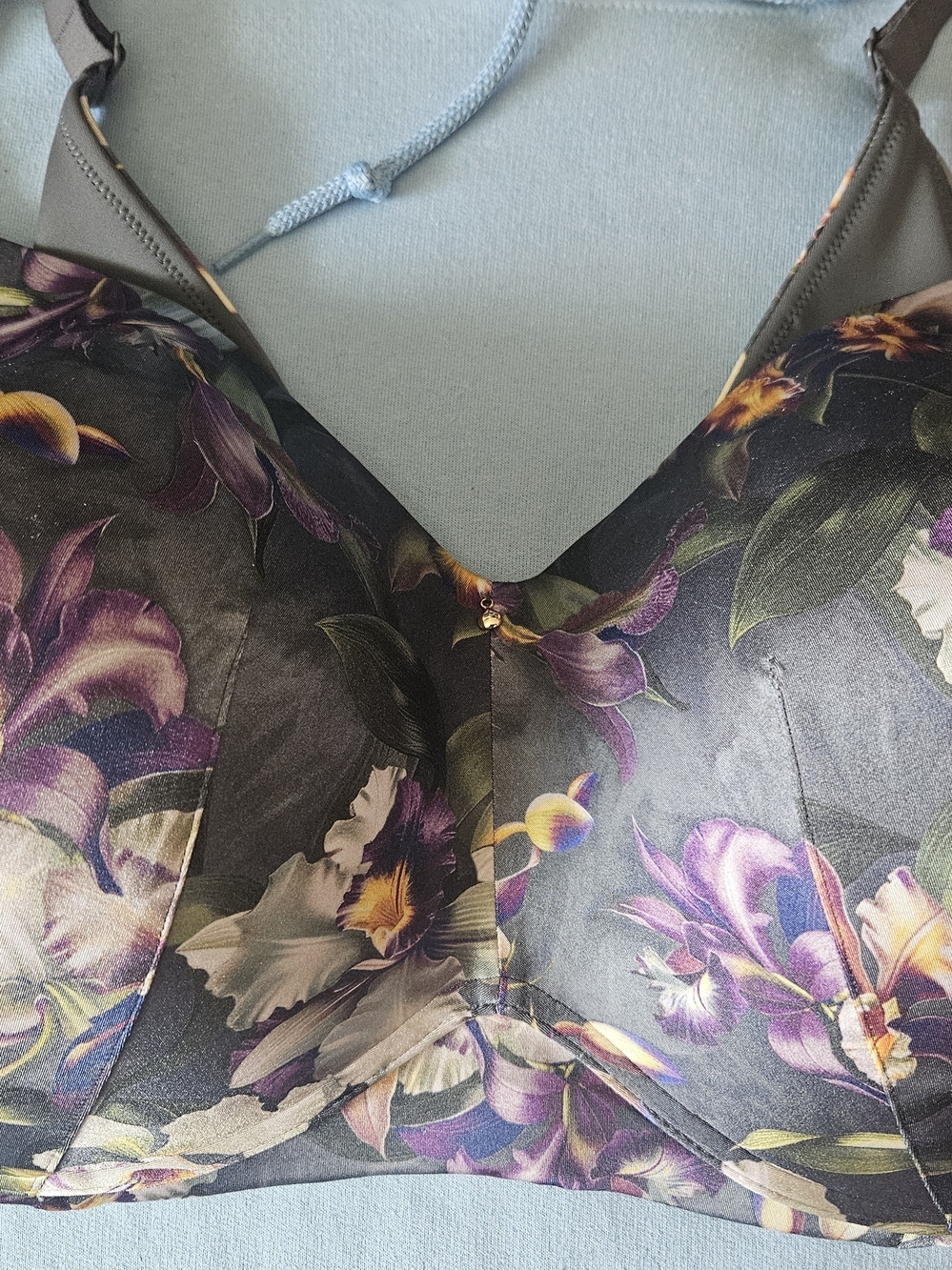 Cacique Invisible Backsmoother Lightly Lined No Wire Bra-Orchid Fantasy